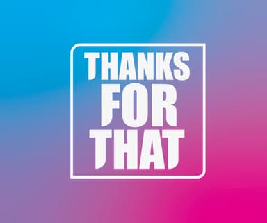 Thanks for That Water logo